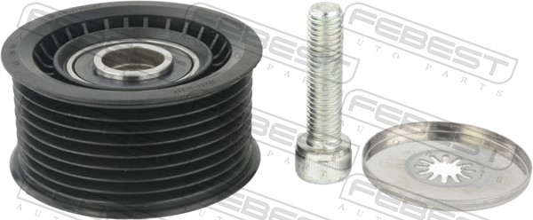 Deflection/Guide Pulley, V-ribbed belt (1988-E71)