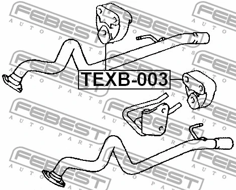 Mounting Kit, exhaust system