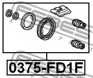 Repair Kit, brake caliper