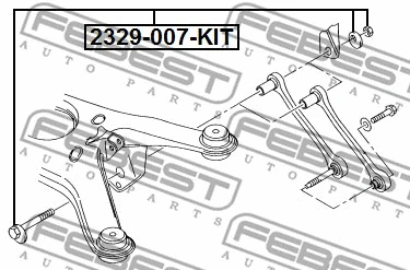 Camber Correction Screw