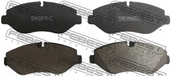 Brake Pad Set, disc brake (3801-DAILIVF)