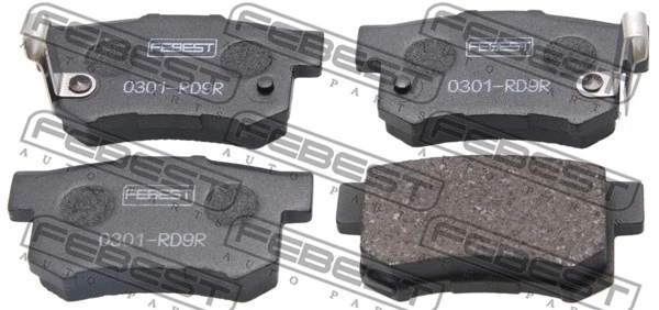 Brake Pad Set, disc brake (0301-RD9R)