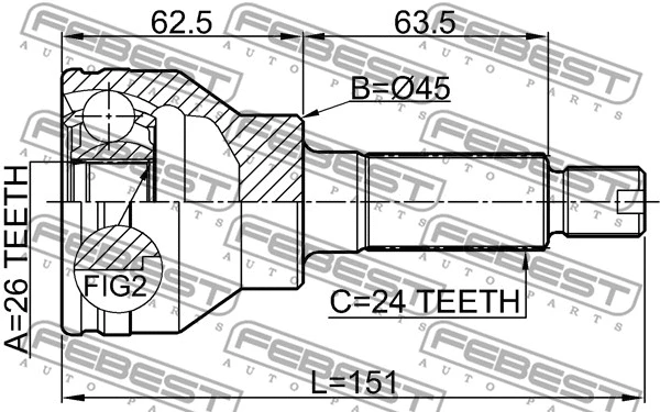 Joint Kit, drive shaft