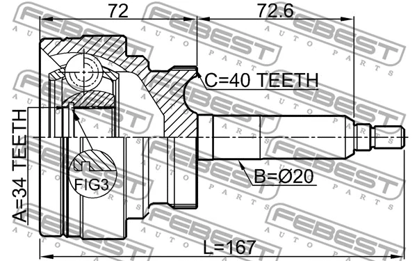Joint Kit, drive shaft