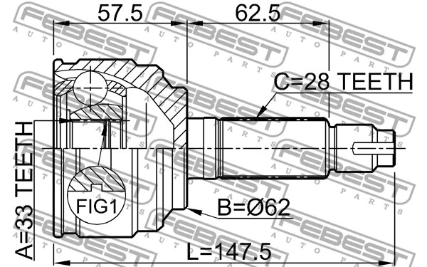 Joint Kit, drive shaft