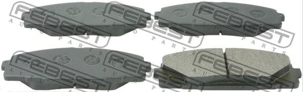 Brake Pad Set, disc brake (0101-KDH201F)
