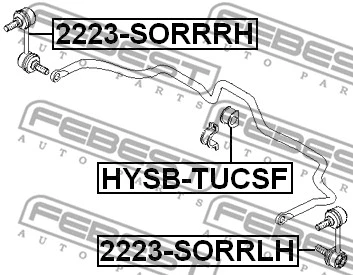 Link/Coupling Rod, stabiliser bar