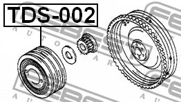 Belt Pulley, crankshaft