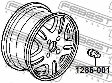 Wheel Nut (1285-001)
