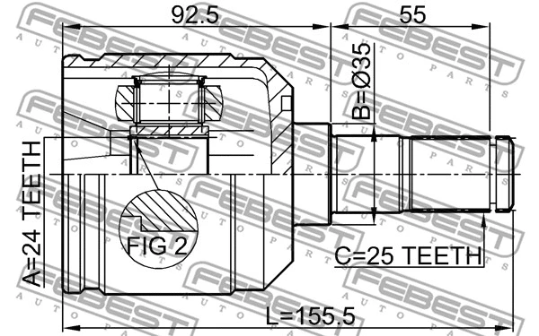 Joint Kit, drive shaft