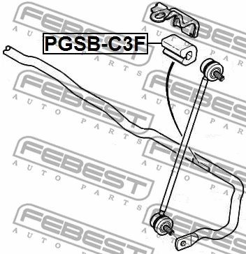 Mounting, stabiliser bar