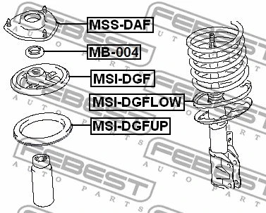 Suspension Strut Support Mount