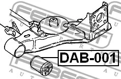 Mounting, control/trailing arm