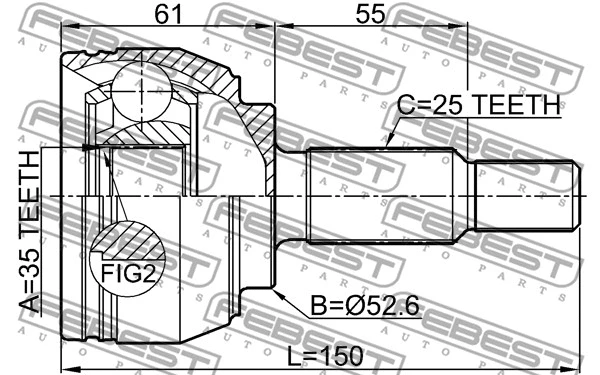 Joint Kit, drive shaft