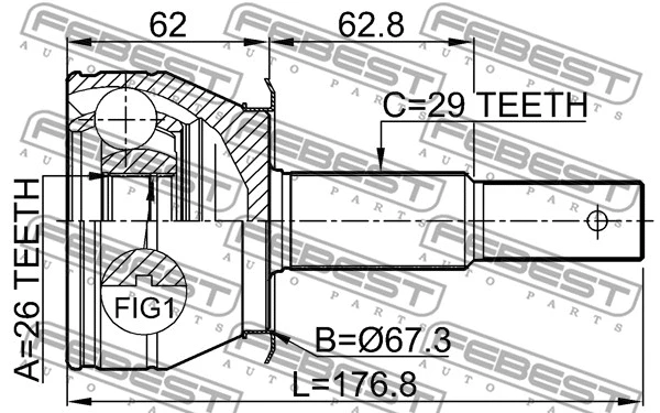Joint Kit, drive shaft