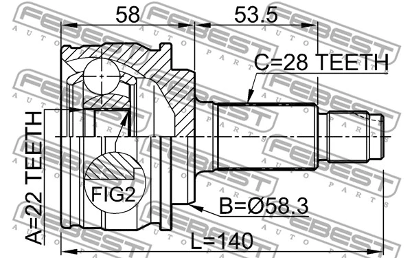 Joint Kit, drive shaft