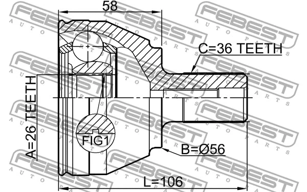 Joint Kit, drive shaft