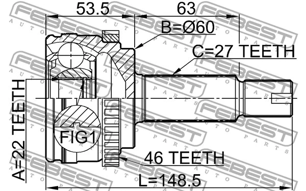 Joint Kit, drive shaft