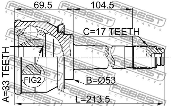 Joint Kit, drive shaft