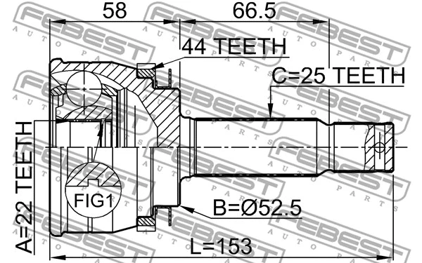 Joint Kit, drive shaft