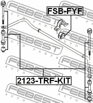 Mounting, stabiliser bar
