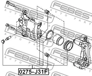 Repair Kit, brake caliper