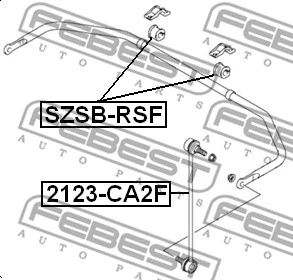 Mounting, stabiliser bar