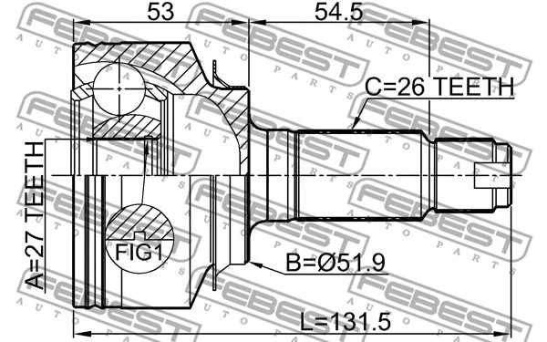 Joint Kit, drive shaft