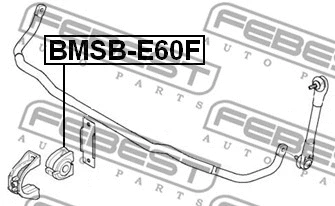 Mounting, stabiliser bar