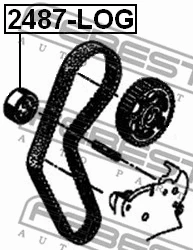 Tensioner Pulley, timing belt