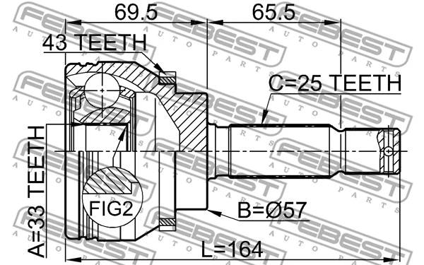 Joint Kit, drive shaft