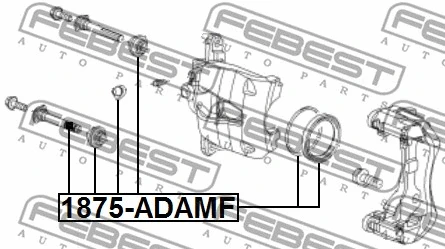 Repair Kit, brake caliper