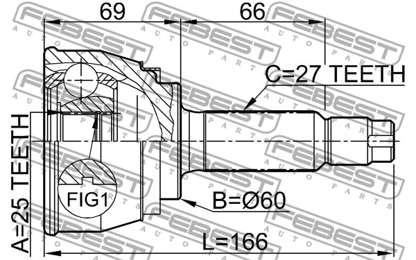 Joint Kit, drive shaft
