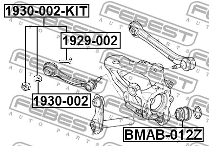 Camber Correction Screw