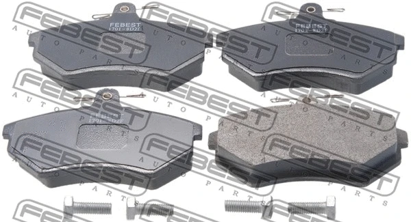 Brake Pad Set, disc brake (1701-8D2F)