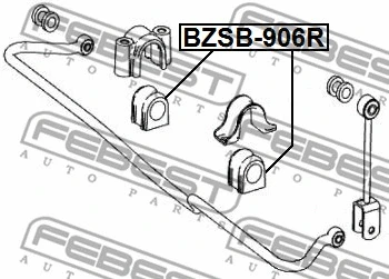 Mounting, stabiliser bar