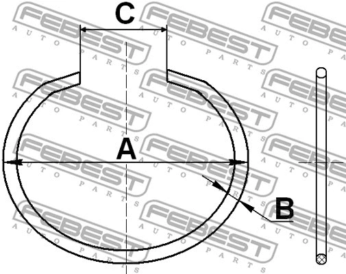Mounting Set, drive shaft bellow