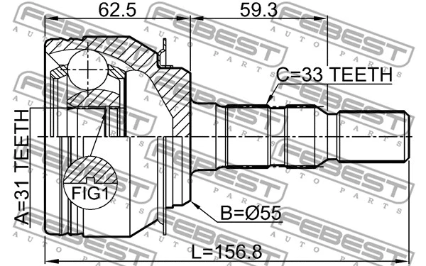 Joint Kit, drive shaft