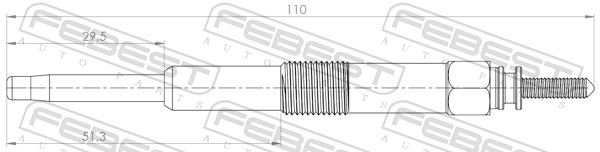 Glow Plug (12642-001)