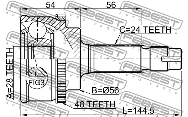 Joint Kit, drive shaft