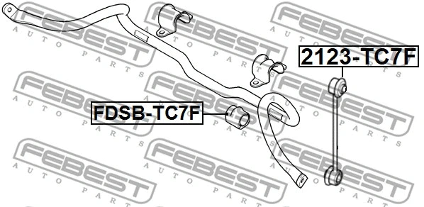 Link/Coupling Rod, stabiliser bar