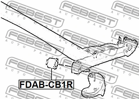 Bushing, axle beam
