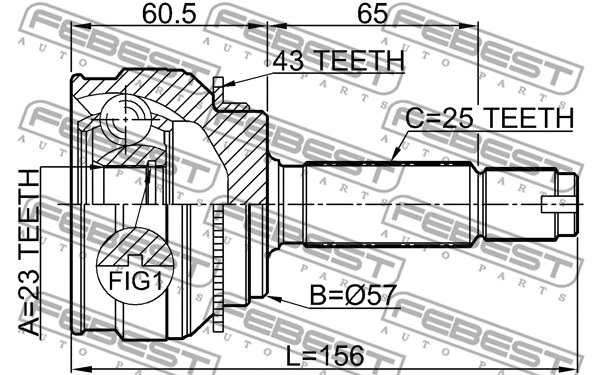 Joint Kit, drive shaft