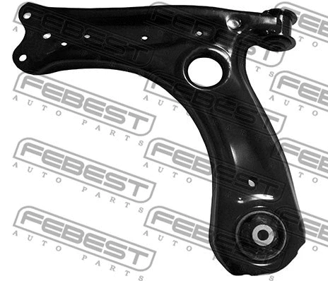 Control/Trailing Arm, wheel suspension (2324-601FLH)