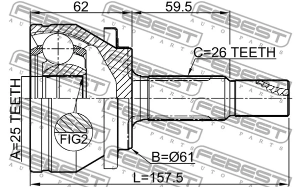 Joint Kit, drive shaft