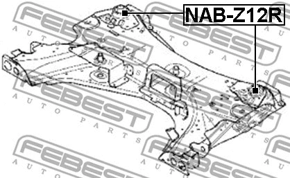 Bushing, axle beam