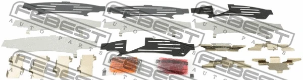 Accessory Kit, disc brake pad