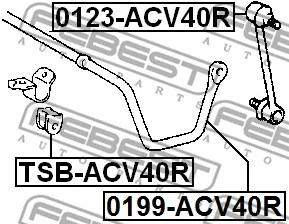 Link/Coupling Rod, stabiliser bar