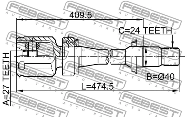 Joint Kit, drive shaft