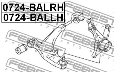 Control/Trailing Arm, wheel suspension